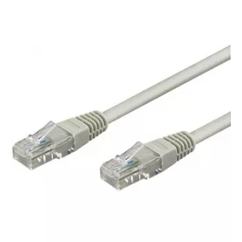 Wentronic Goobay cavo patch CAT 6, U/UTP, grigio, 5 m - miscela di rame CCA (68419)