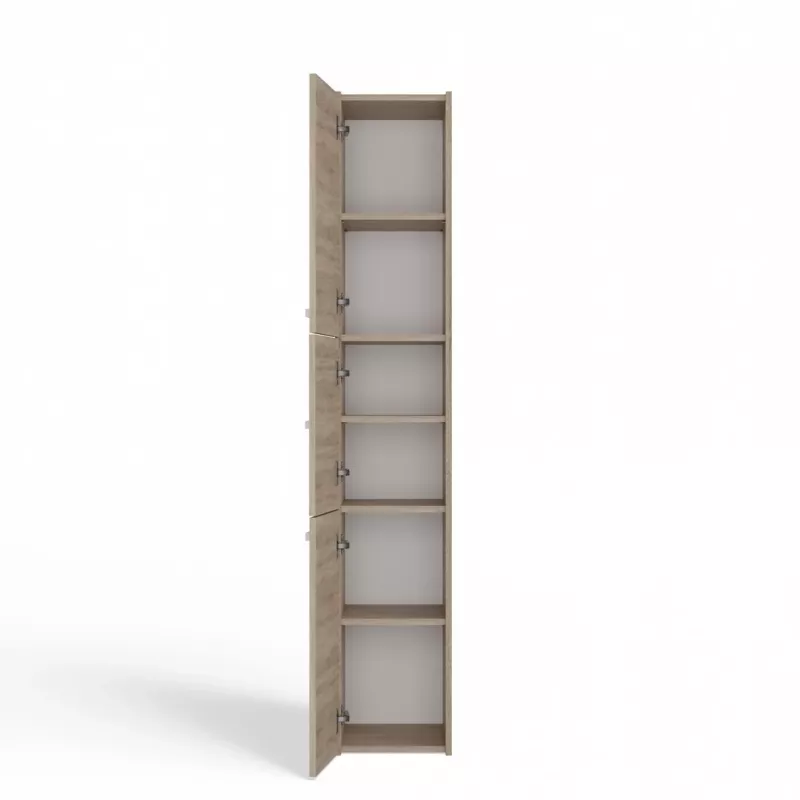 Topeshop S33 SONOMA armadietto contenitore bagno rovere