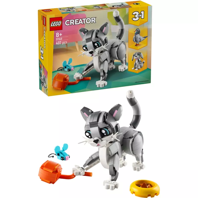 LEGO CREATOR 3 IN 1 31163 Gatto giocherellone