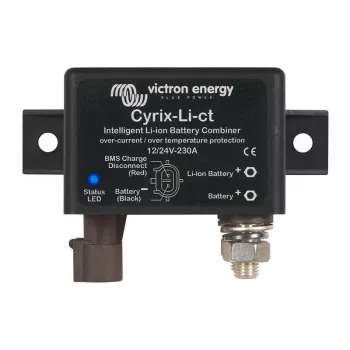 Combinatore Cyrix-Li-ct 12/24V 230A — combinatore di batterie per sistemi a 12V e 24V
