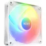 NZXT F120 RGB Core RF-C12SF-W1 ventola per case da 120 mm, 500–1800 RPM, PWM, bianca
