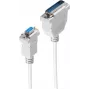 Cavo seriale ShiverPeaks BS78065-5 grigio 5 m DB-9 DB-25