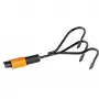 Sarchiatore manuale Fiskars QuikFit nero arancione