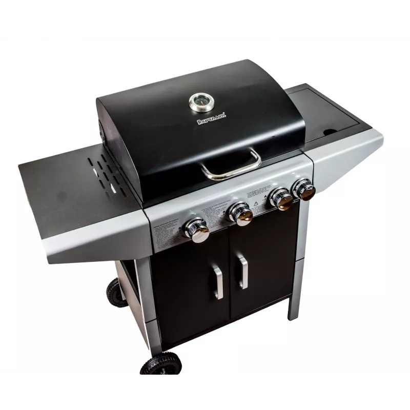 Barbecue a gas Ravanson GO-3 — barbecue a gas compatto, modello GO-3
