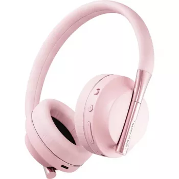 Happy Plugs PLAY headset con filo e wireless archetto USB Type-C Bluetooth oro rosa