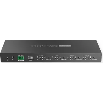VALUE 4K HDMI Matrix Switch, 4 x 4, con telecomando (14.99.3593)