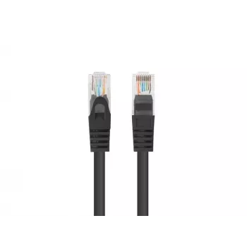 PATCHCORD Cat.6 UTP 3M nero FLUKE PASSED LANBERG 10-PACK