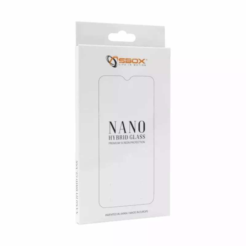 Protezione display temprata Nano Hybrid Glass per Samsung Galaxy A72 — durezza 9H, trasparente