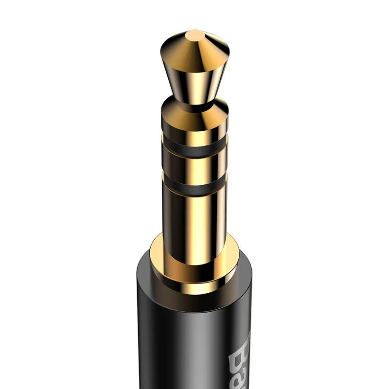 Cavo audio Baseus Yiven USB-C a mini jack 3,5 mm, 1,2 m (nero)
