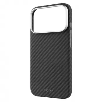 Custodia protettiva FIXED MagVelar per Apple iPhone 17 Pro, nera