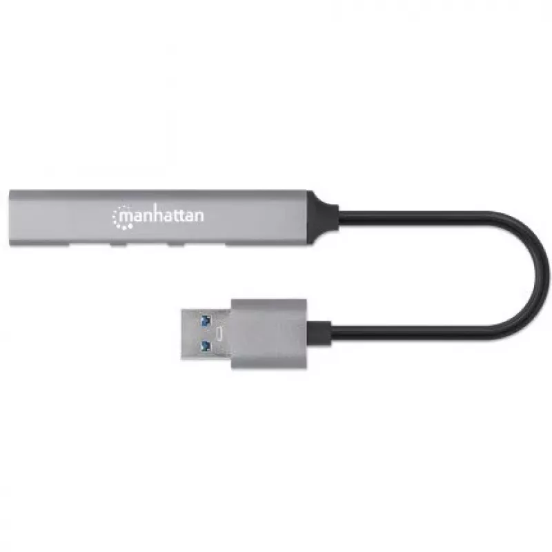 Hub Manhattan USB-A 4 porte, 4 porte USB-A (1x 5 Gbps USB 3.2 Gen1…