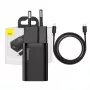 Caricabatterie rapido Baseus Super Si 1C 20W con cavo USB-C per Lightning 1m (nero)