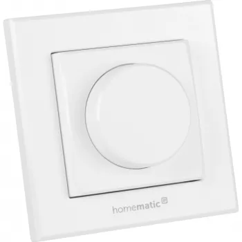 Interruttore luminoso Homematic IP HMIP-WRCR rotativo bianco 55x55x27 mm