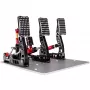 Set 3 pedali Simagic P2000 Hydraulic, 100KG Loadcell - Crimson Edition