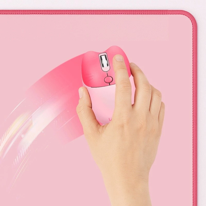 Tappetino da scrivania XXL per mouse e tastiera, rosa