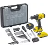STANLEY SFMCD700D2A-QW 20V trapano avvitatore