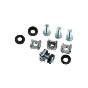 Triton RAX-MO-X09-X1 Set dadi a gabbia M6, 20x dadi a gabbia, rondelle e viti