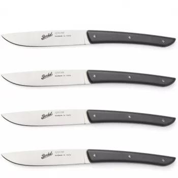 Berkel set coltelli da bistecca 4 pz. colore nero