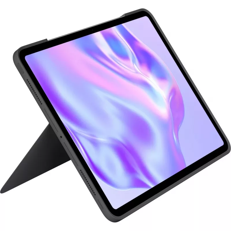 Logitech Combo Touch - tastiera e custodia folio - con trackpad - retroilluminata - Apple Smart connector - QWERTY - nordico (danese/finlandese/norvegese)