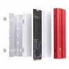 Dissipatore per SSD M.2 Jonsbo M.2-6 RED 2280 dissipatore passivo per unità 2280 NVMe/SATA