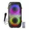 Esperanza EP156 BT FM LED RGB diffusore KARAOKE nero 20W