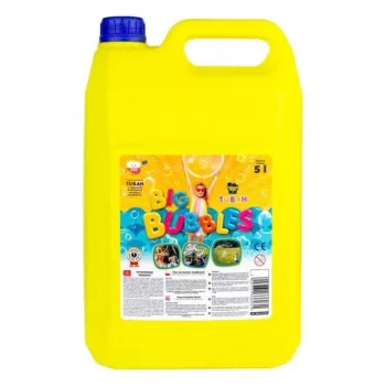 Liquido per bolle di sapone TUBAN 5 l TU3603 – soluzione per bolle di sapone per giochi e macchine per bolle di sapone