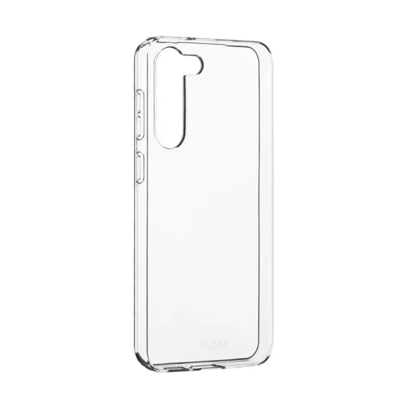 Custodia protettiva FIXED per Samsung Galaxy S25+ — TPU trasparente, modello FIXTCCA-1505-TR