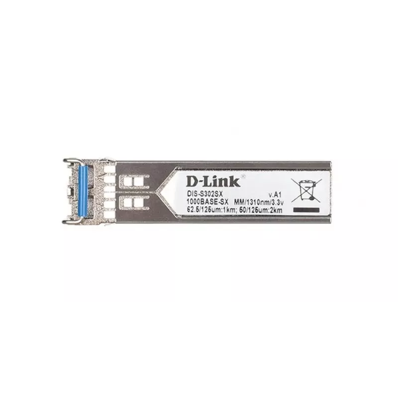 Ricetrasmettitore D-Link 1 porta Mini-GBIC SFP su 1000BaseSX industrial