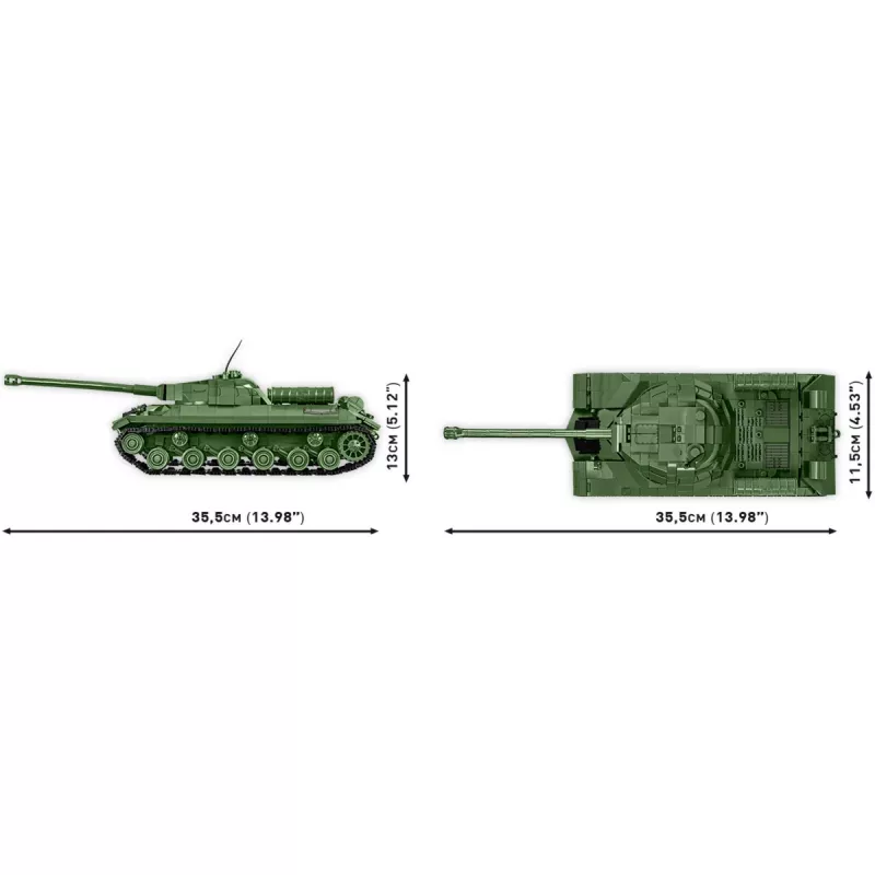 COBI Historical Collection WWII Is-3 carro armato pesante sovietico