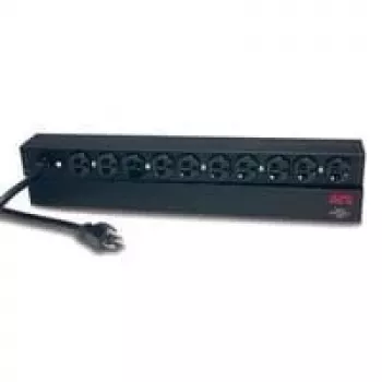 APC Rack PDU, Basic, 1U, 20A, 120V unità di distribuzione dell'alimentazione (PDU) nero