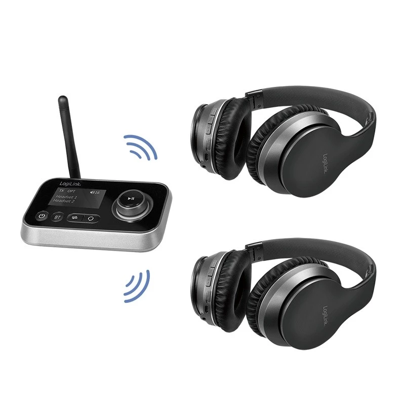 LogiLink BT0062 trasmettitore/ricevitore audio Bluetooth BT 5.0 portata 10 m
