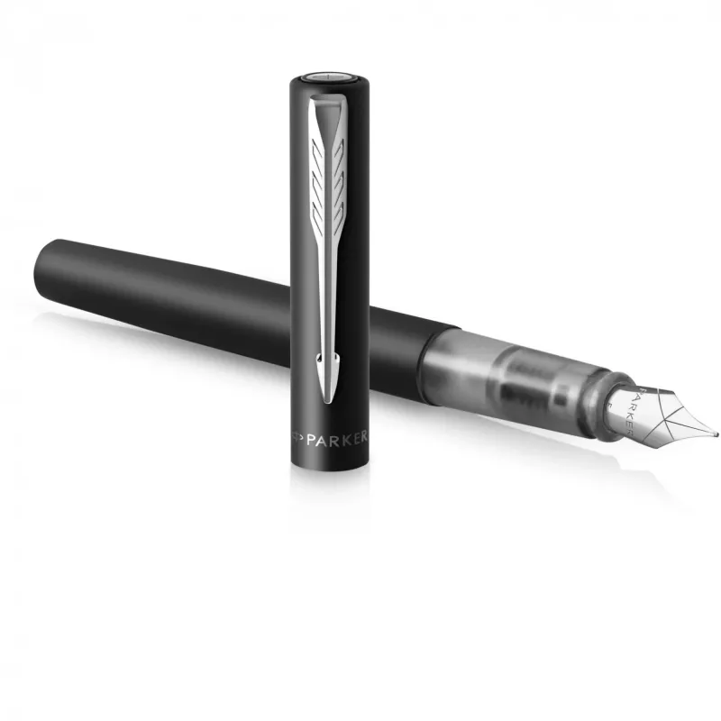 Penna stilografica Parker Vector XL a cartucce nera 1 pz.