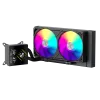 Dissipatore a liquido per CPU Gamemax | GLACIER 240 LCD BK | Intel, AMD