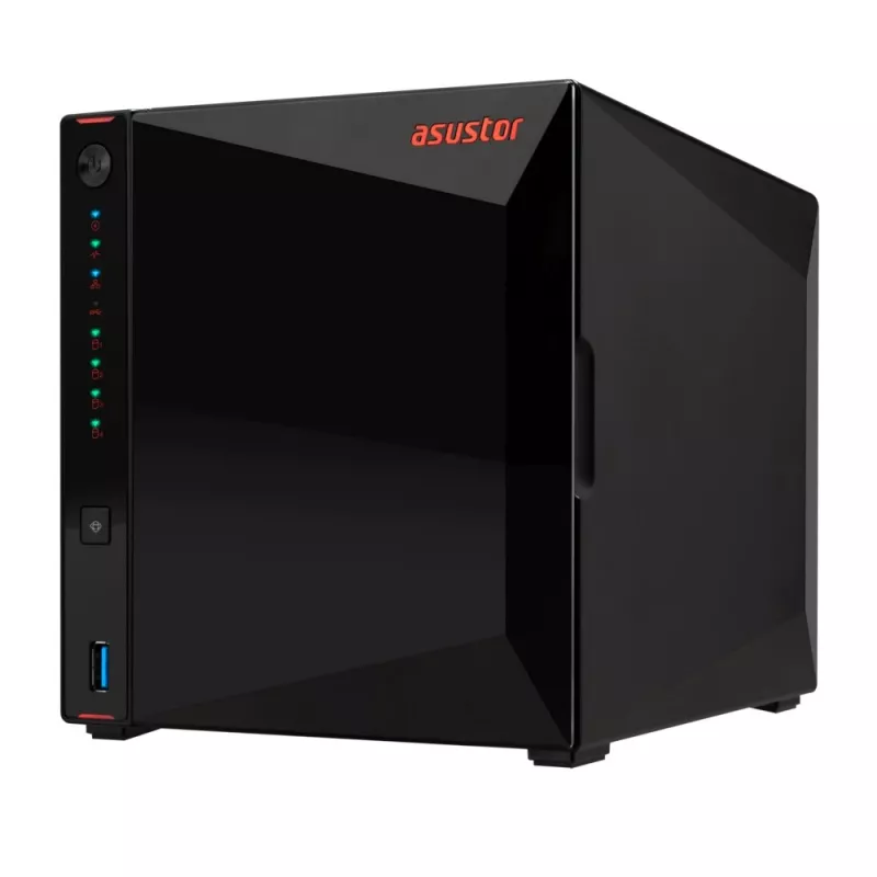 Asustor AS5404T NAS/Server di archiviazione Intel® Celeron® N5105 4 GB DDR4 0 TB ADM nero