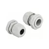 Pressacavo DeLOCK 60364 grigio plastica 2 pz.