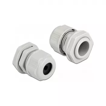 Pressacavo DeLOCK 60364 grigio plastica 2 pz.