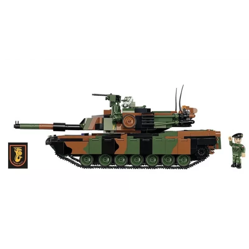 Set da costruzione Cobi M1A2 SEPV3 Abrams modello con 1.065 mattoncini
