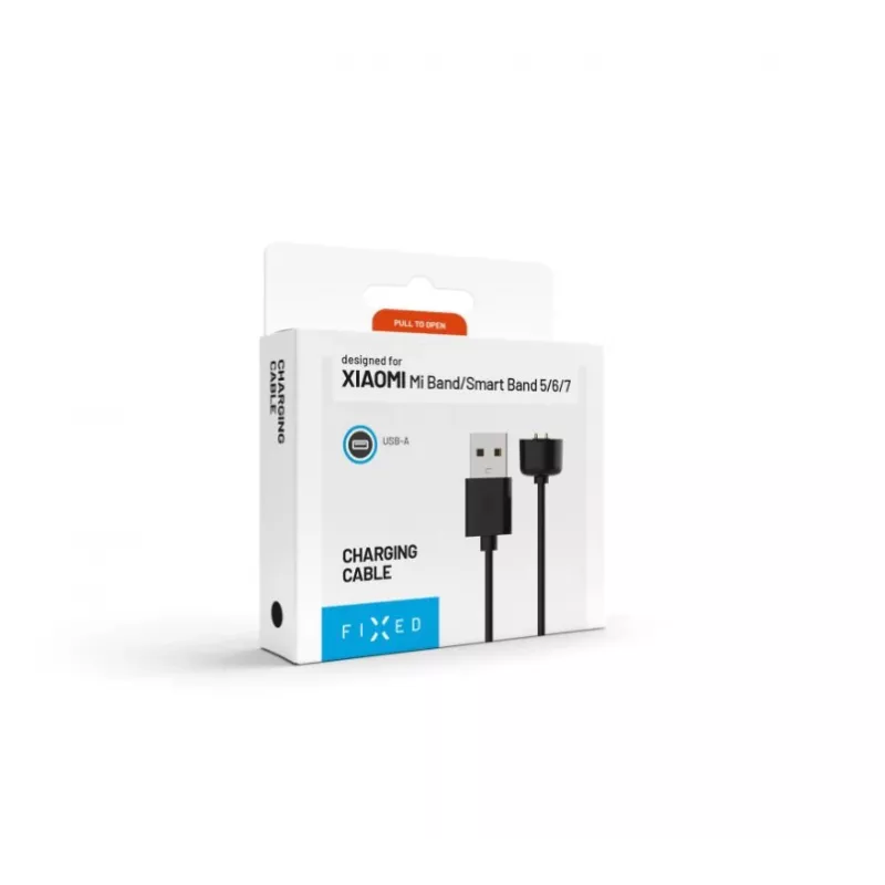 Cavo di ricarica FIXED per Xiaomi Mi Band 5/6/7 — USB-A a connettore proprietario, 1 m