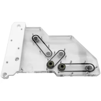 Singularity Computers Spectre 2.0 Elite Kit Side Distro Plate - bianco
