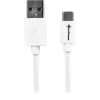 Cavo adattatore USB Sharkoon USB 2.0 A a USB-C 1,5 m, bianco
