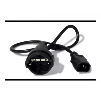 Cavo di alimentazione APC AP9880 nero 0,6 m connettore femmina C14 CEE7/7