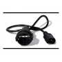 Cavo di alimentazione APC AP9880 nero 0,6 m connettore femmina C14 CEE7/7