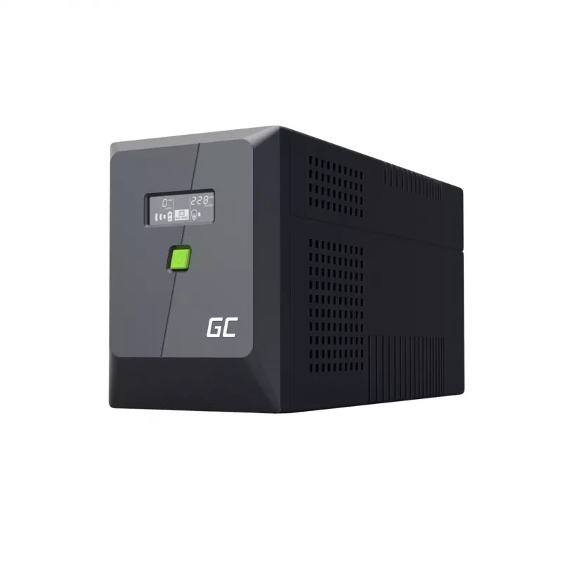 UPS Line-Interactive 2 kVA 1200 W, Green Cell, 4 uscite AC, USB, 12 V 9 Ah VRLA (tower)