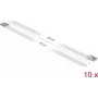 Fascetta per cavi DeLOCK 18824 acciaio inox bianco 500mm 10 pz.