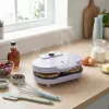 Giles & Posner EK6700GSPPVDE Macchina per waffle a doppio cuore