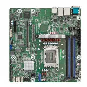 Scheda madre ASRock W880D4U Micro-ATX LGA 1851 Intel Core Ultra 100&200