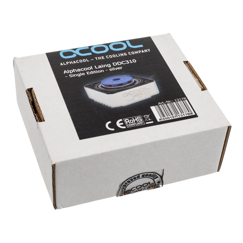 Alphacool Laing DDC310 pompa, Single Edition, argento