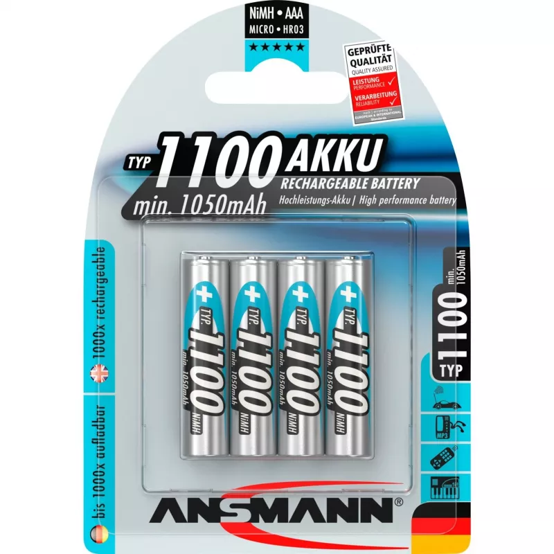 Batteria per uso domestico AAA Ansmann 5035232