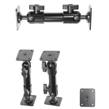 Kit di supporto Brodit 202010 nero alluminio plastica
