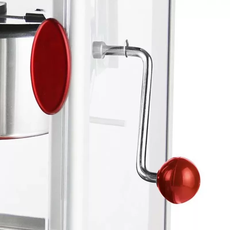 Emerio POM-120650 macchina per popcorn, 360 W, rossa/argento